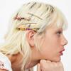 8pcs Sparkly Bobby hair clips metal glitter hair clip Diamond Hairpins rhinestone barrette metal hair clips for women rhinestone hair clip bang clip crystal girl child view 2