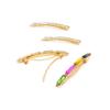 8pcs Sparkly Bobby hair clips metal glitter hair clip Diamond Hairpins rhinestone barrette metal hair clips for women rhinestone hair clip bang clip crystal girl child view 3