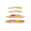 8pcs Sparkly Bobby hair clips metal glitter hair clip Diamond Hairpins rhinestone barrette metal hair clips for women rhinestone hair clip bang clip crystal girl child view 4