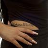 10 x Hakuna Matata Tattoo - Lettering in Black - Temporary Skin Tattoo (10) view 2