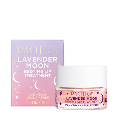 Pacifica Lavender Moon Lip Mask Hydrating Bedtime Lip Treatment for Dry, Wrinkled Lips, Shea & Jojoba, Vegan Cruelty-Free Lip Repair, 0.63 Ounce Vegan & Cruelty-Free Clean Beauty