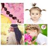 1000PS Pack Girls' Colorful Hairbands Disposable Rubber Band Elastic Hair Band for Kids Women Girls Rubber Bands Holder (E) view 3