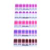 Beaupretty 5sets Gradient Nail Art Stickers Easy Application Decorative Finger Nail Decals for Women and Girls for Parties and Events Unique Designs Delicate Colors view 1
