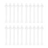 Beaupretty Nose Wax Sticks Plastic Nasal Spatulas Disposable Hair Removal Rod for Home Store Travel 20pcs view 1