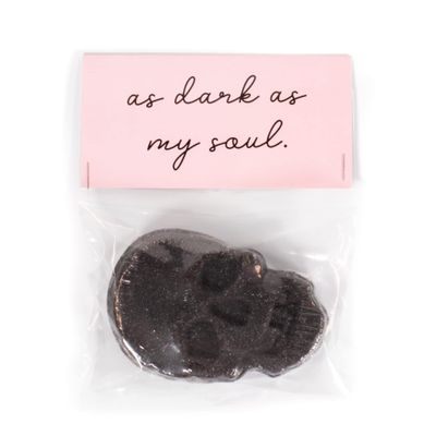 As Dark As My Soul Skull Bath Bomb