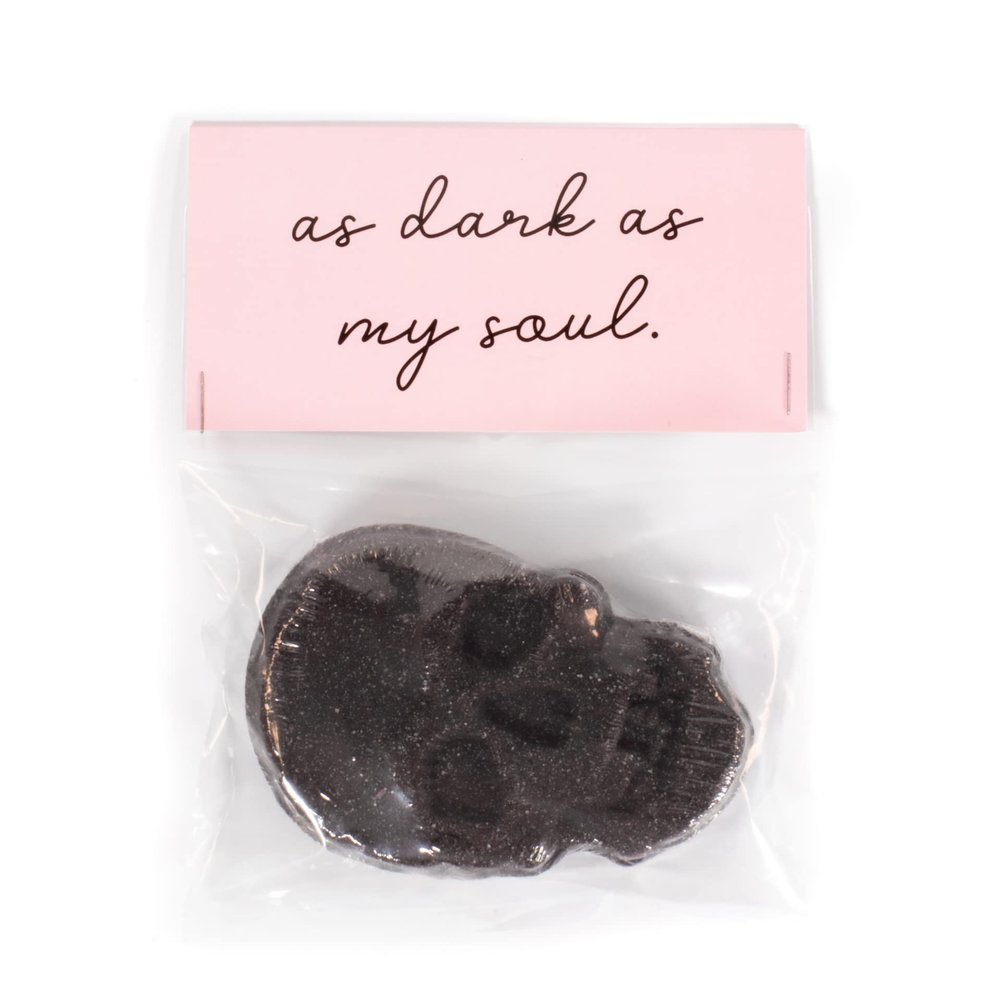 As Dark As My Soul Skull Bath Bomb