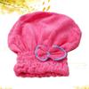 Beaupretty Bath Hair Wrap Hair Drying Cap Hair Towel Microfiber Towels Bandanas for Women Absorbent Hair Cap Quick Dry Head Turbans Hair Fast Dry Towel Hair Stuff Miss Dry Clothes Shower view 3