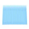 EXCEART Eyelash Extension Supplies 100pcs Disposable Micro Applicator Brush Non-linting Cotton Swabs Blue Ideal for Salon Home Use view 1