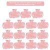 Fixing Hair Clip, 15Pcs Roller Clips, Hair Curler Claw Clips, Hair Roller Fixing Clamp Holding Section Claw Hairdressing Tool for Women Girls Hair Section Styling() view 4