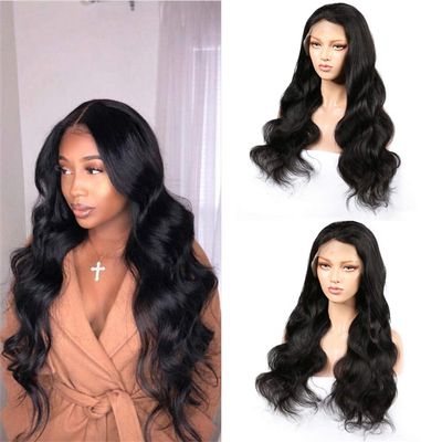 10A Lace Front Wigs Human Hair Body Wave Lace Closure Wig For Black Women Brazilian Human Hair Wig 13x4 Free Part Closure Wigs with Baby Hair
