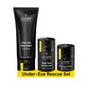 Lumin - No Baggage Trio - A skincare kit, Includes: Charcoal Face Wash Daily Detox, Daily Face Moisturizer & Dark Circle Defense Balm, Ideal for fine lines & dark circles, Suitable for all skin types view 1