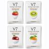 BIOAQUA V7 Deep Hydration Making Facial Skin Youth Seven Vitamins Essence Orange Kiwi Apple Strawberry Face Mask Refreshing Moisturizing Natural Extract 30g x 8 PCS view 3
