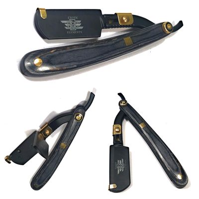 Full Double Edge Blade Insert Straight Edge Haircutting Shaving Razor - Barber Straight Edge Shapeup Beard Mustache Eyebrows Blade