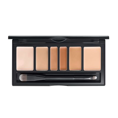 [JUNGSAEMMOOL OFFICIAL] Artist Concealer Palette (Skin) | Makeup Artist Brand | Color Corrector with Brush | Blemish Redness Dark Circles Cover Up