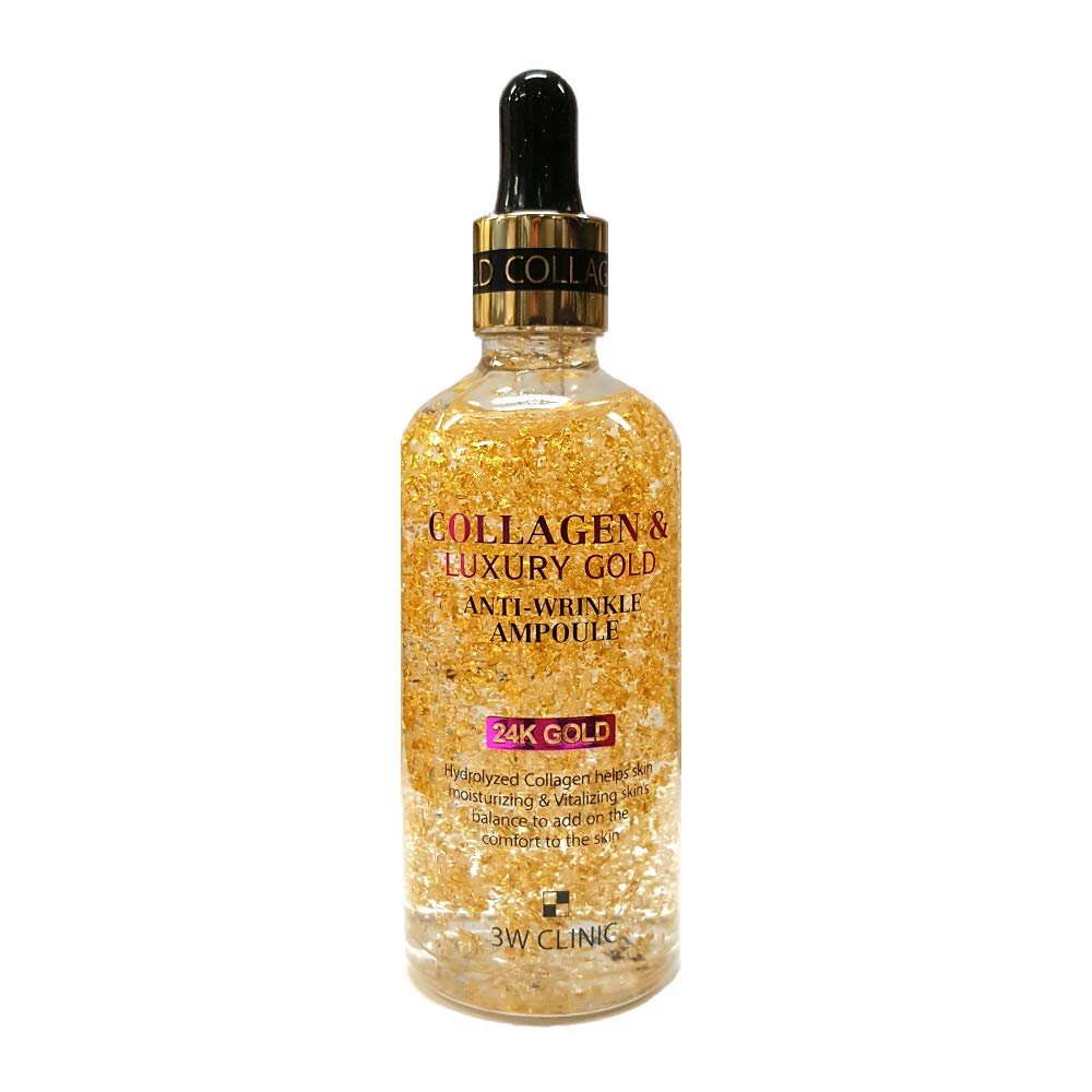 3W Clinic Collagen Luxyry Gold Anti-Wrinkle Ampoule 3.38fl oz