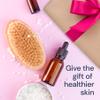 Dry Brushing Body Brush SCALA Natural Bristle Body Brush, Soft Body Exfoliating Brush Scrub for Dead Skin, Cellulite, Lymphatic Drainage, Blood Flow  Thicker & Stronger Medium Strength view 2
