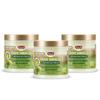 African Pride Olive Miracle Anti-Breakage Crme (3 Pack) - Contains Olive & Tea Tree Oil to Help Stop Breakage, Split Ends & Hair Dryness, 6 oz view 1