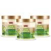 African Pride Olive Miracle Leave In Conditioner Creme (3 Pack), enriched with olive and tea tree oil to protect and condition scalp and hair, 15oz. view 1