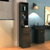 SSLine Beauty Salon Storage Hair Stylist Equipment Salon Cabinet Trolley Stations Beauty Spa Salon Stations with 2 Drawers 1 Cabinet view 1