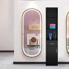 SSLine Beauty Salon Storage Hair Stylist Equipment Salon Cabinet Trolley Stations Beauty Spa Salon Stations with 2 Drawers 1 Cabinet view 3