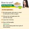 3V PRODUCTS Natural Amla Powder 50g | Nellikai | Indian Gooseberry for Hair Growth | Stronger | Skin | Face Care view 4