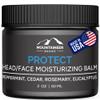 Mountaineer Brand Natural Moisturiser with Fresh & Natural Scent | Bald Head Care for Men | Non-Greasy Scalp and Face Balm | Made in West Virginia | Protect | 2oz view 1