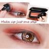 Aaiffey Dual-Color Waterproof Eyeshadow with Exquisite Glitters and Smooth Texture, Long Lasting for Eye Makeup view 4