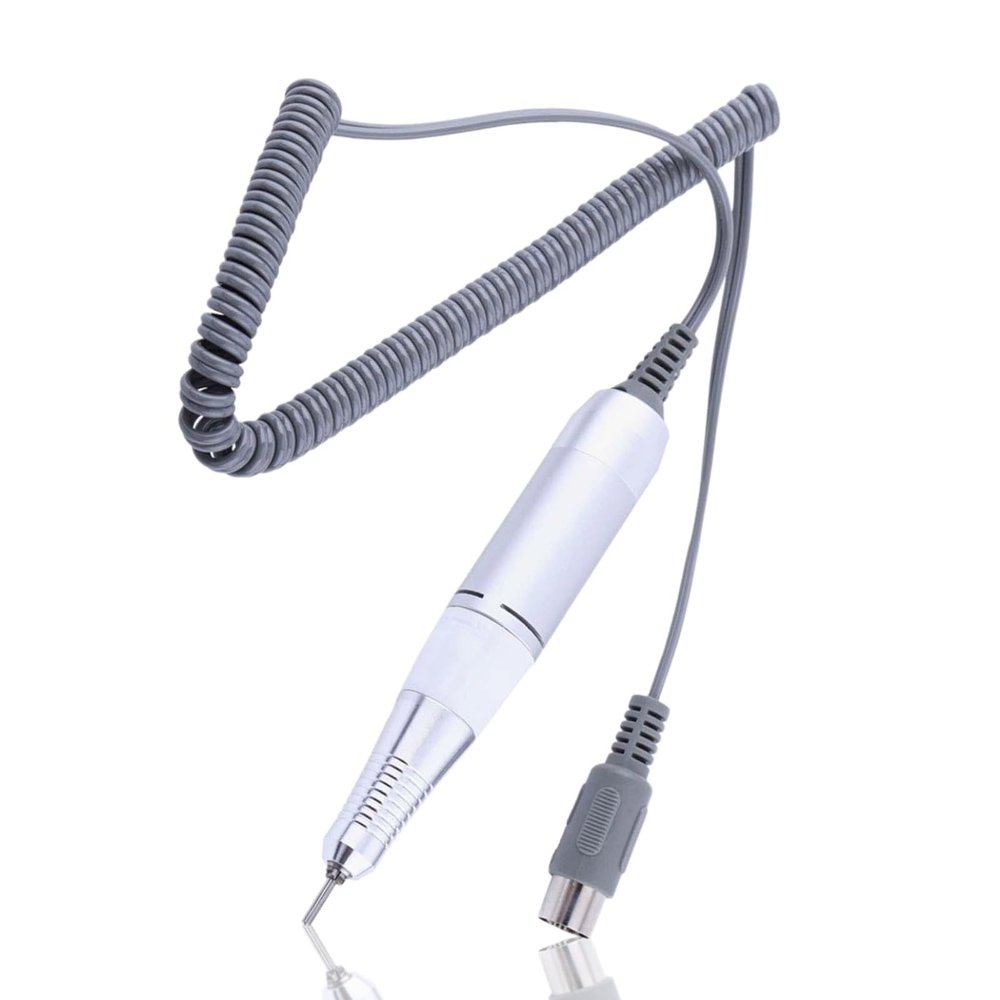 Nail Drill Handpiece Replacement, Professional Replacement Nail Drill Handle Replacement Nail Drill Pen Electric Nail File Replacement Parts for Acrylic Nail Manicure Pedicure