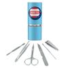 American MoonPie Stainless Steel Manicure Pedicure Grooming Beauty Care Travel Kit view 1