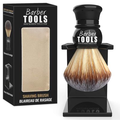Barber Tools Shaving Brush with Holder, 140 g