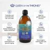 QUEEN OF THE THRONES Organic Golden Castor Oil | 100% Pure for Hair, Skin, Nails, Brows & Lashes | Hexane-Free | USDA Certified [16.9oz (500ml)] view 2