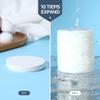 50-Count Compressed Facial Sponge, GAINWELL White Cellulose 100% Natural Cosmetic Spa Sponges for Facial Cleansing, Exfoliating Mask, Makeup Removal view 4