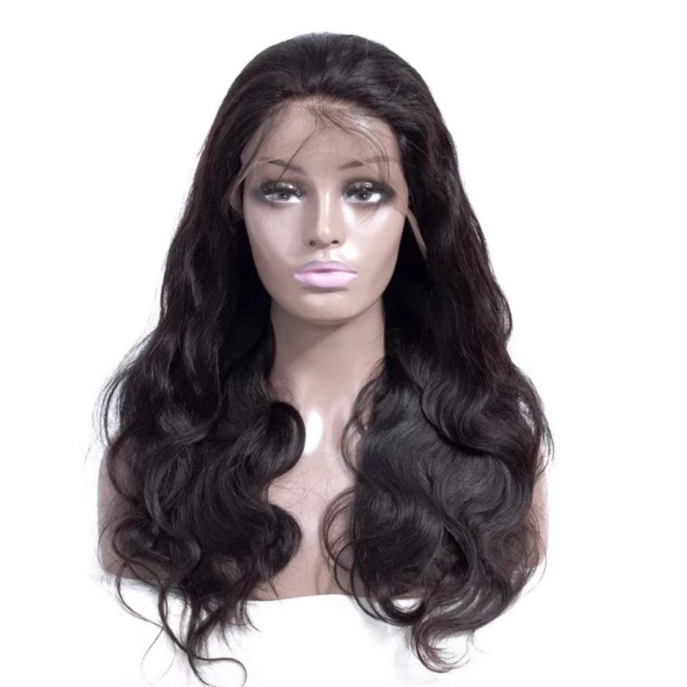 100% Human Hair 4x4, 13x4, 13x6, 360 HD Lace Frontal Wigs With Baby Hair 150% Density Body Wave (8, 13x4 Natural Color)