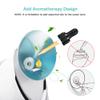 EZBASICS Facial Steamer Ionic Face Steamer for Home Facial, Warm Mist Humidifier Atomizer for Face Sauna Spa Sinuses Moisturizing, Unclogs Pores, 1 Pack + 5 Stainless Steel Skin Kit Blue view 2