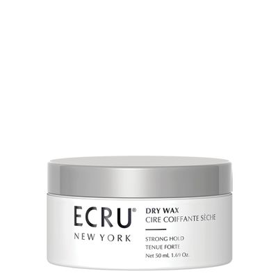 ECRU New York Dry Wax, Strong Hold Hair Wax, Styling Cream, Texturizing Hair Products, Travel Size Pomade, 1.69oz