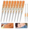 Anghie 10Pcs Catheter Piercing Needles - Catheter Needles 14G Piercing Needles Hollow Needles for Ear Nose Lip Tongue Belly Navel Cartilage Piercing Supplies view 1