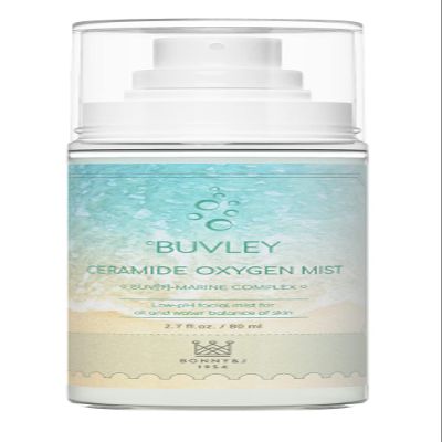 BUVLEY Ceramide Oxygen Face Mist | Low pH, Vegan, Cruelty Free | Hydrating Refreshing Soothing Facial Mist Spray with Antioxidants 2.7 Fl Oz (1)
