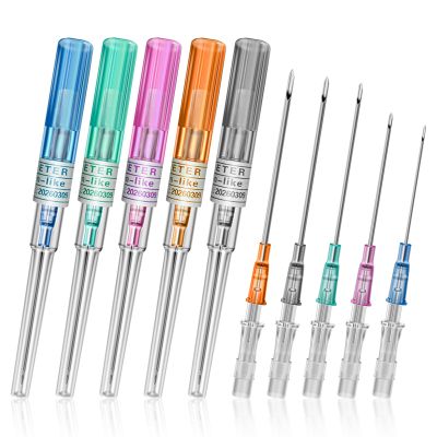 Anghie Ear Nose Piercing Needles 10pcs Body Piercing Needles Mixed Sizes 14G 16G 18G 20G and 22G IV Catheter Needles for IV Start Kits Tattoo Tools Piercing Supplies(Mix)
