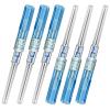 combofix Catheter Piercing Needles 6pcs 22G Gauge Catheter Piercing Needles IV Catheter Needles for Ear Nose Belly Piercing Disposable Piercing Needles view 1
