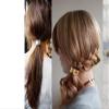 Fodattm Set of 3 Metal Gothic Punk Ponytail Holder Hair Cuff Hair Band Stretch Headwear Elastic Hair Ties Fashion Hair Rope (Silver) view 3