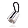 Fodattm Set of 3 Metal Gothic Punk Ponytail Holder Hair Cuff Hair Band Stretch Headwear Elastic Hair Ties Fashion Hair Rope (Silver) view 4