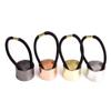 Fodattm 4PCS Women Alloy Ponytail Cuff Elastic Hair Ties Hair Band Gothic Ponytail Holder Hair Cuff Fashion Hair Rope Stretch Headwear (Color 2) view 1