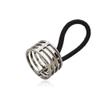 Fodattm 4PCS Women Alloy Ponytail Cuff Elastic Hair Ties Hair Band Gothic Ponytail Holder Hair Cuff Fashion Hair Rope Stretch Headwear (Color 3) view 4
