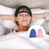2pcs Crochet Hair Snood Long Hair Sleeping Cap Hair Net Hair Protector Handcraft (Royal Blue and Pink) view 2