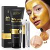 Blackhead Remover Mask, 24K Gold Peel Off Mask, Gold Facial Mask Anti-Aging, Deep Cleansing, Reduces Fine Lines Wrinkles Great for All Skin, With Blackhead Remover Extractor Tools Kit & Brush view 1