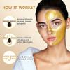 Blackhead Remover Mask, 24K Gold Peel Off Mask, Gold Facial Mask Anti-Aging, Deep Cleansing, Reduces Fine Lines Wrinkles Great for All Skin, With Blackhead Remover Extractor Tools Kit & Brush view 3