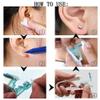 Silmy Ear Piercing Gun Kit - 6pcs Disposable Guns with Ear Studs & Aid Tool view 3