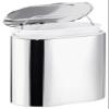 tesa ELEGAANT Cosmetic Bin, Elegant Design, includes Adhesive Solution, Metal, Chrome-Plated, Guaranteed Rustproof, 220 mm x 260 mm x 160 mm view 1