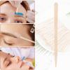 1200 Pack Wooden Waxing Sticks Wax Spatulas Sticks Small Wax Applicator Sticks Wood Craft Sticks Spatulas Applicator for Hair Eyebrow Nose Removal (Without Handle) view 4