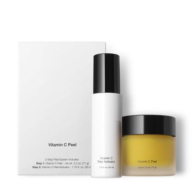 frimy b 2 Step Vitamin C Home Facial Peel Kit - Paraben Free